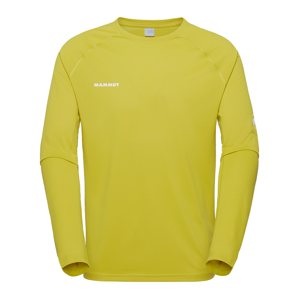 마무트 듀칸 퍼스트 레이어 롱슬리브 AF 맨 옐로우(MAMMUT Ducan FL Longsleeve AF Men Yellow)