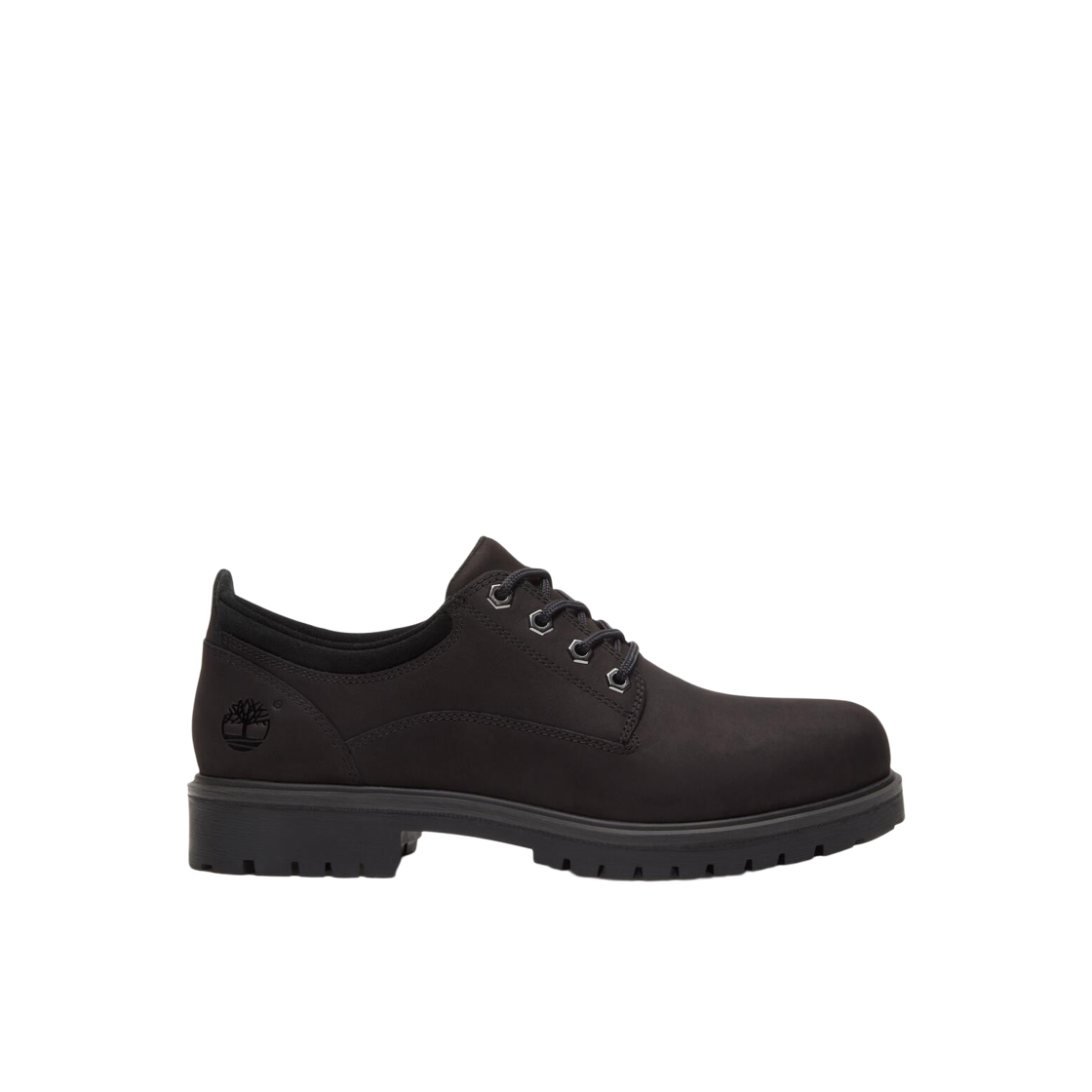 팀버랜드 레이스업 워터프루프 부츠 블랙 누벅 - 와이드(Timberland Lace Up Waterproof Boots Black Nubuck - Wide) - 1