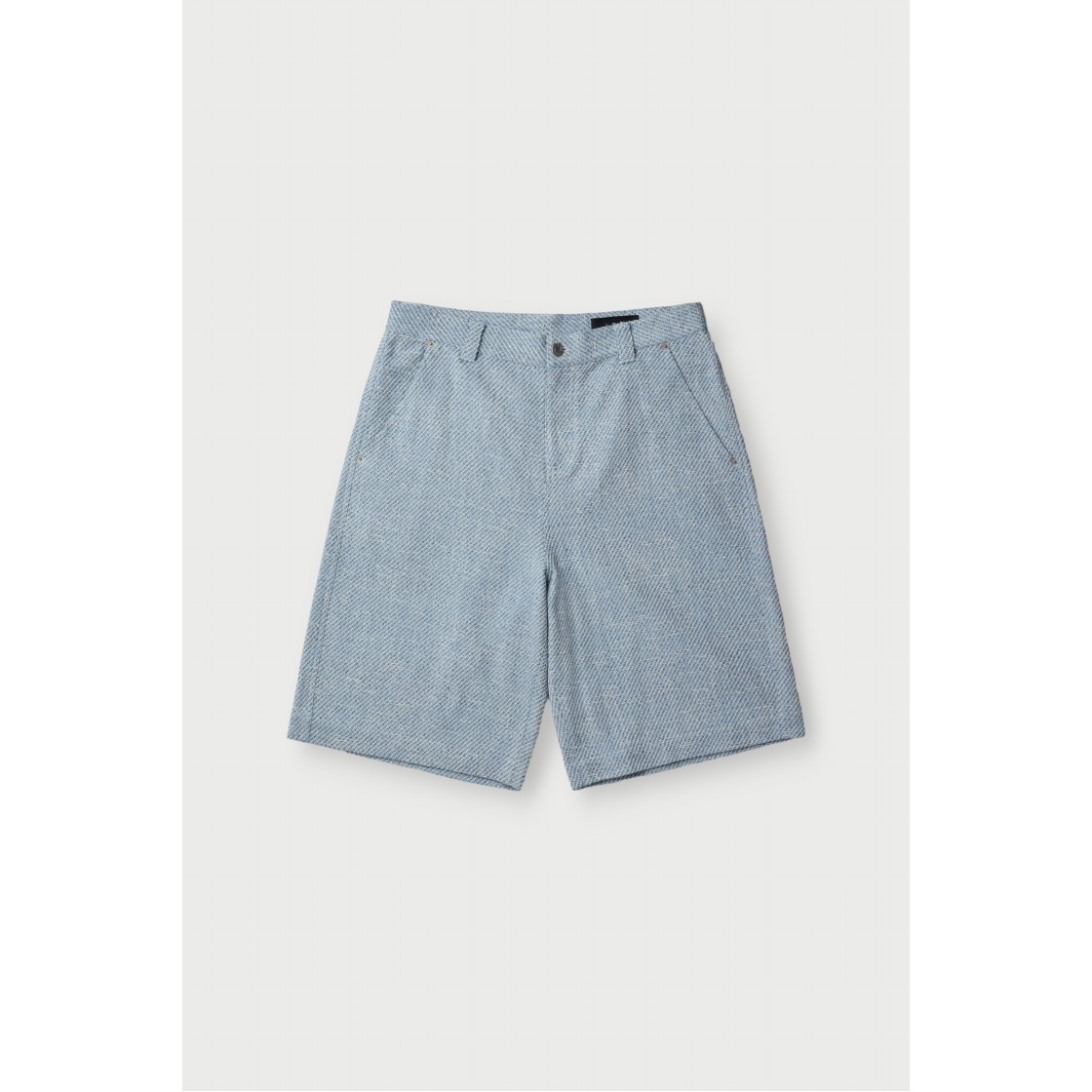 이로 트리스탄 트윌 코튼 숏 팬츠 블루(IRO Trystan Twill Cotton Short Pants Blue) - 2