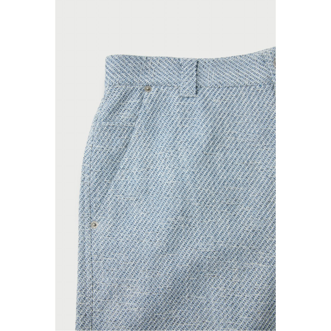 이로 트리스탄 트윌 코튼 숏 팬츠 블루(IRO Trystan Twill Cotton Short Pants Blue) - 5