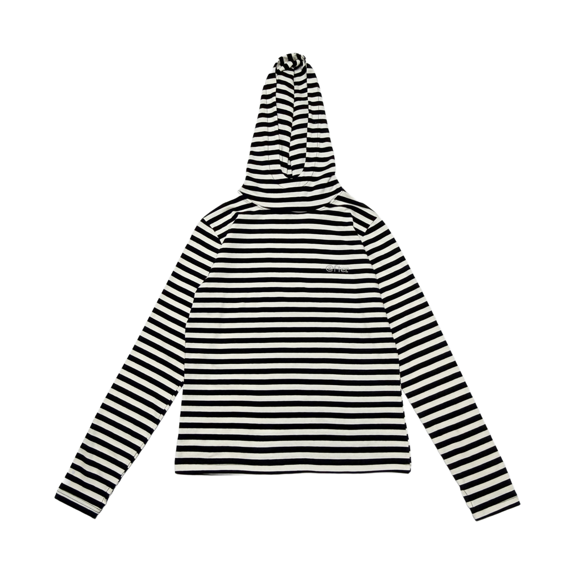 애프터누드 스트라이프 후디 아이보리(Afternude Stripe Hoodie Ivory)