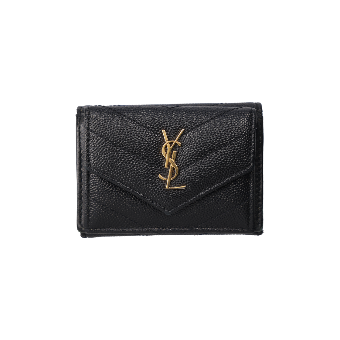 생로랑 602791 카드 지갑 레더 블랙(Saint Laurent 602791 Leather Card Wallet - Black) - 1