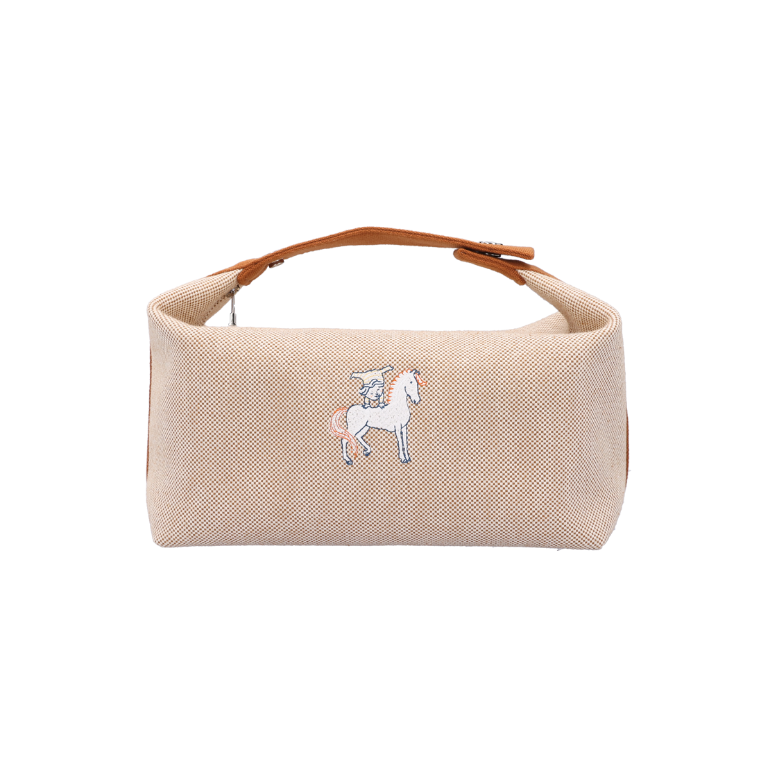 에르메스 H103587M 브리드 어 브랙 케이스 캔버스 베이지 브라운(Hermes H103587M Breed a Brack Case Canvas Beige Brown)
