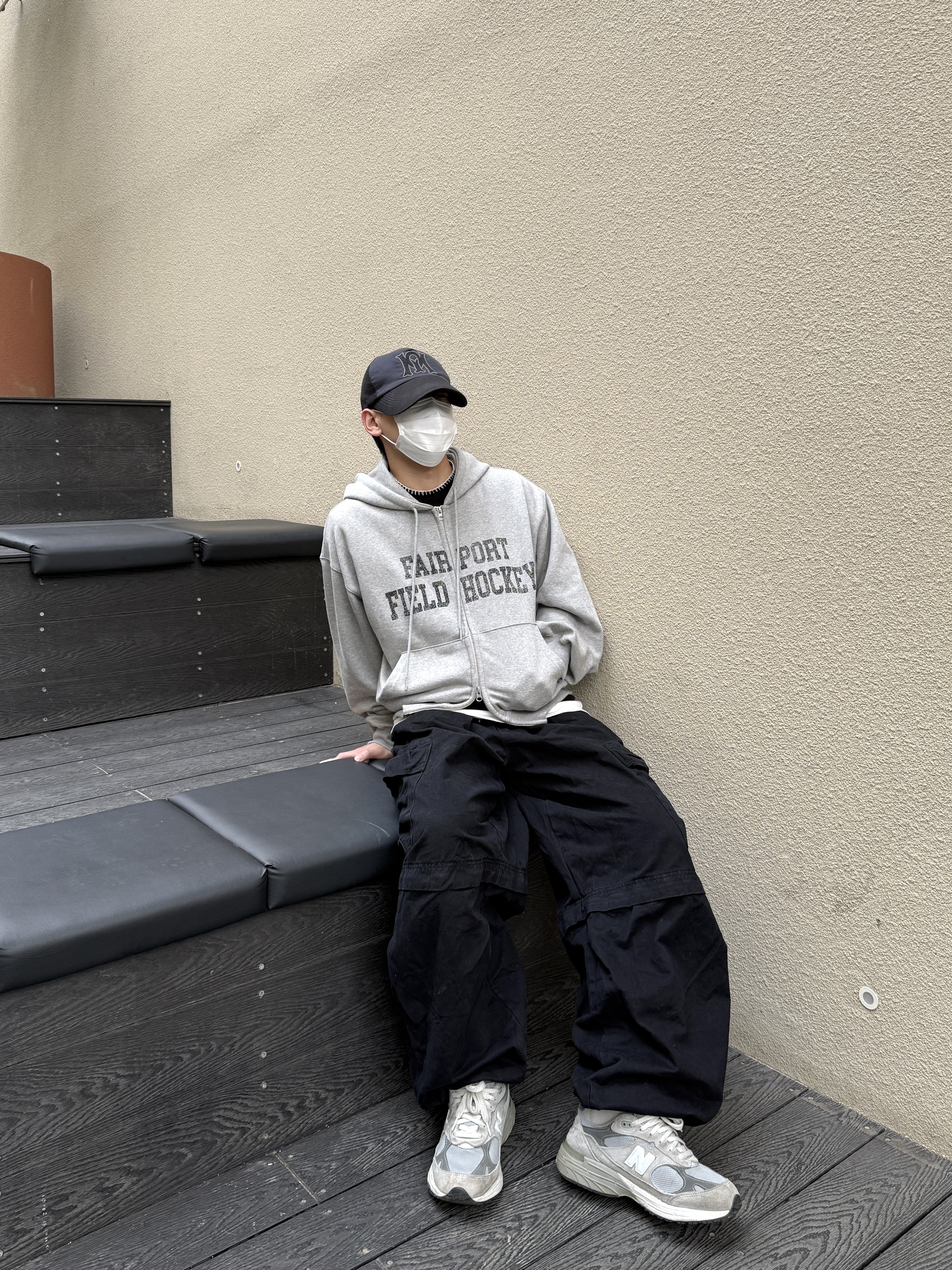 New Balance 992 Made in USA Core Grey Silver Metallic, New Balance 992 Made in USA Grey - D Standard 착용 스타일 - 2