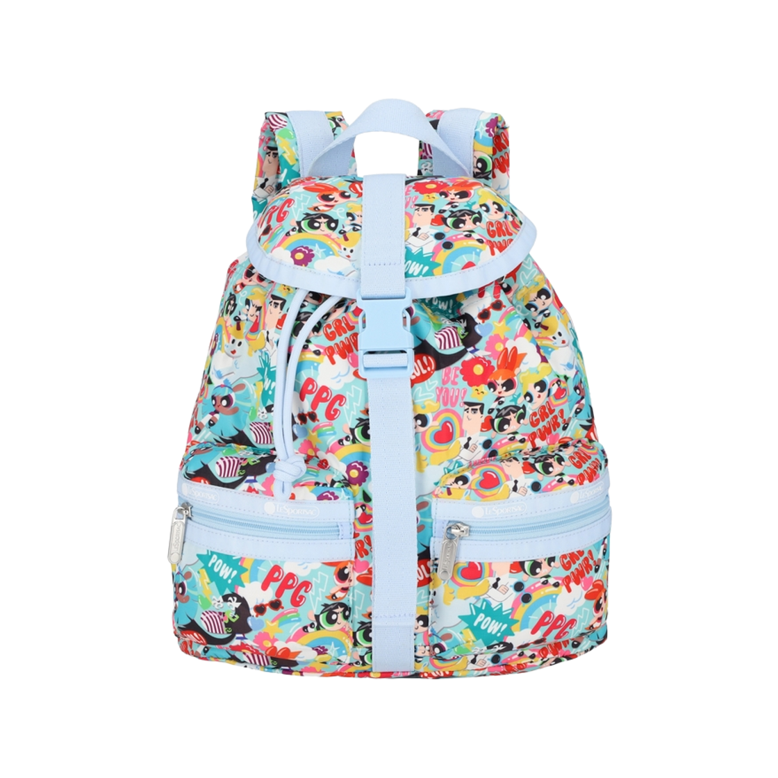 레스포색 파워퍼프걸 걸파워 스몰 보이저 백팩(Lesportsac PPG Girl Power Small Voyager)