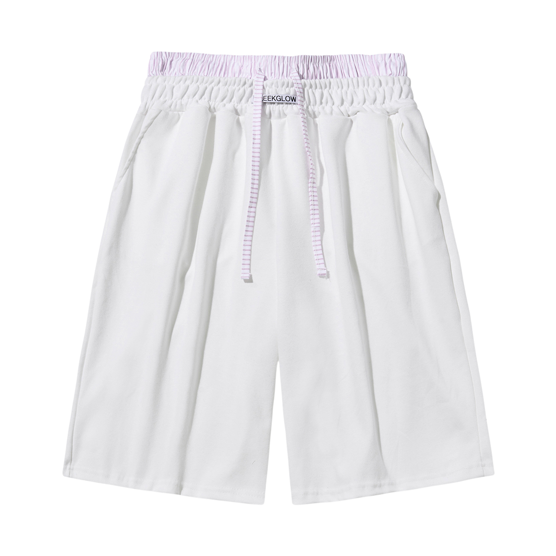 슬릭글로우 복서 트렁크 버뮤다 팬츠 화이트(SLEEKGLOW Boxer Trunk Bermuda Pants White)