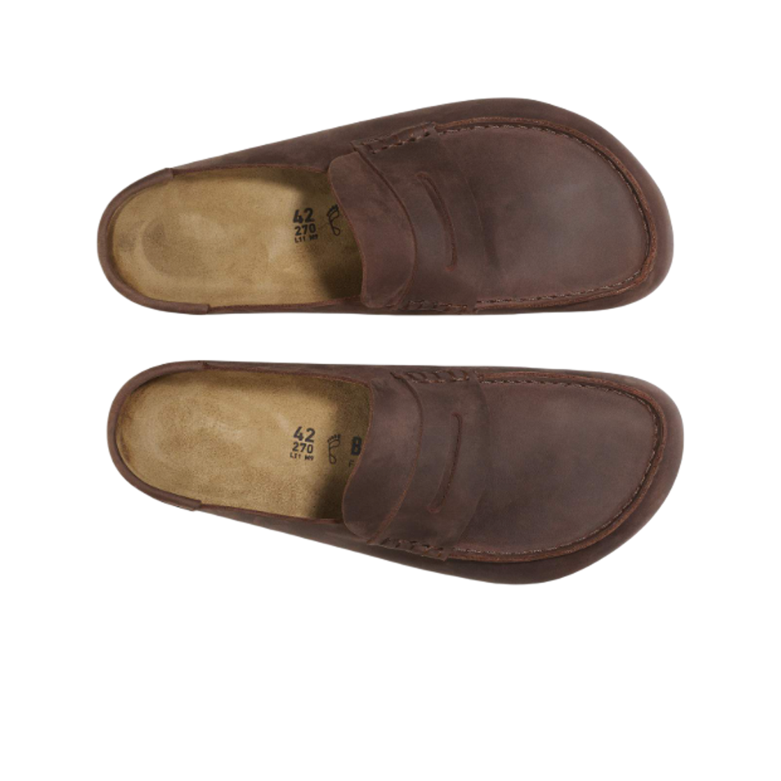버켄스탁 네이플스 랩드 내츄럴 오일드 레더 하바나 - 내로우(Birkenstock Naples Wrapped Natural Oiled Leather Habana - Narrow) - 2