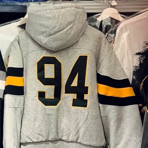 Supreme Filled Zip Up Hooded Sweatshirt Heather Grey - 26SS 착용 스타일 - 2