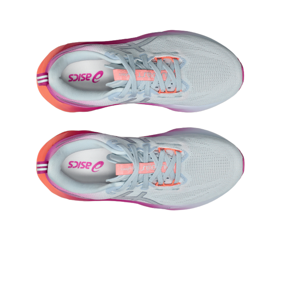(W) 아식스 노바블라스트 5 써니시즐 스카이 디지털 사쿠라((W) Asics Novablast 5 Sunny Sizzle Sky Digital Sakura) - 2
