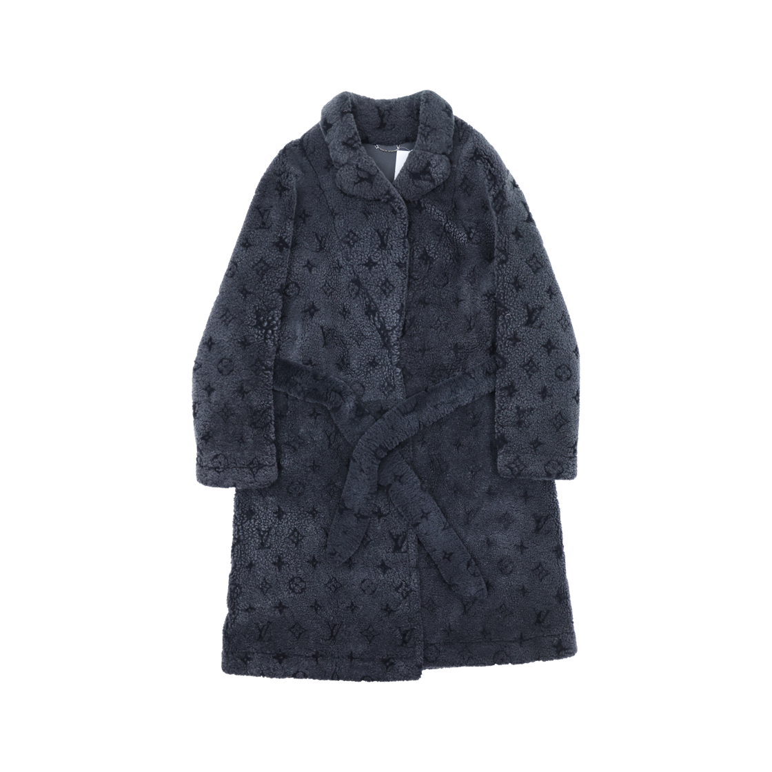 루이비통 x 버질아블로 1A5Q5Y 모노그램 시어링 코트(Louis Vuitton x Virgil Abloh Monogram Shearling Coat)