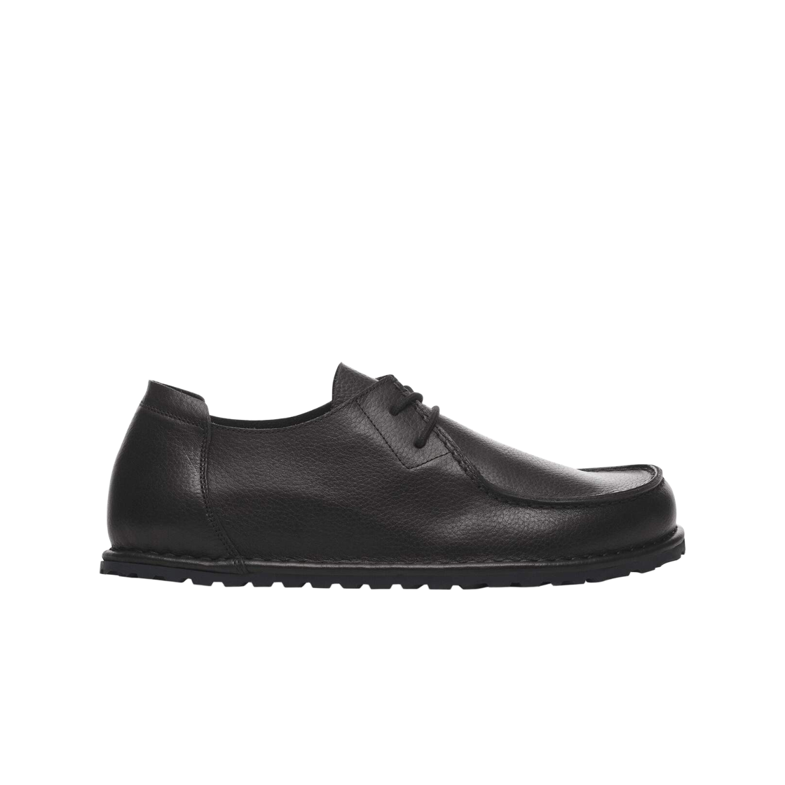 1029649 Birkenstock Utti Lace Natural Leather Black - Narrow