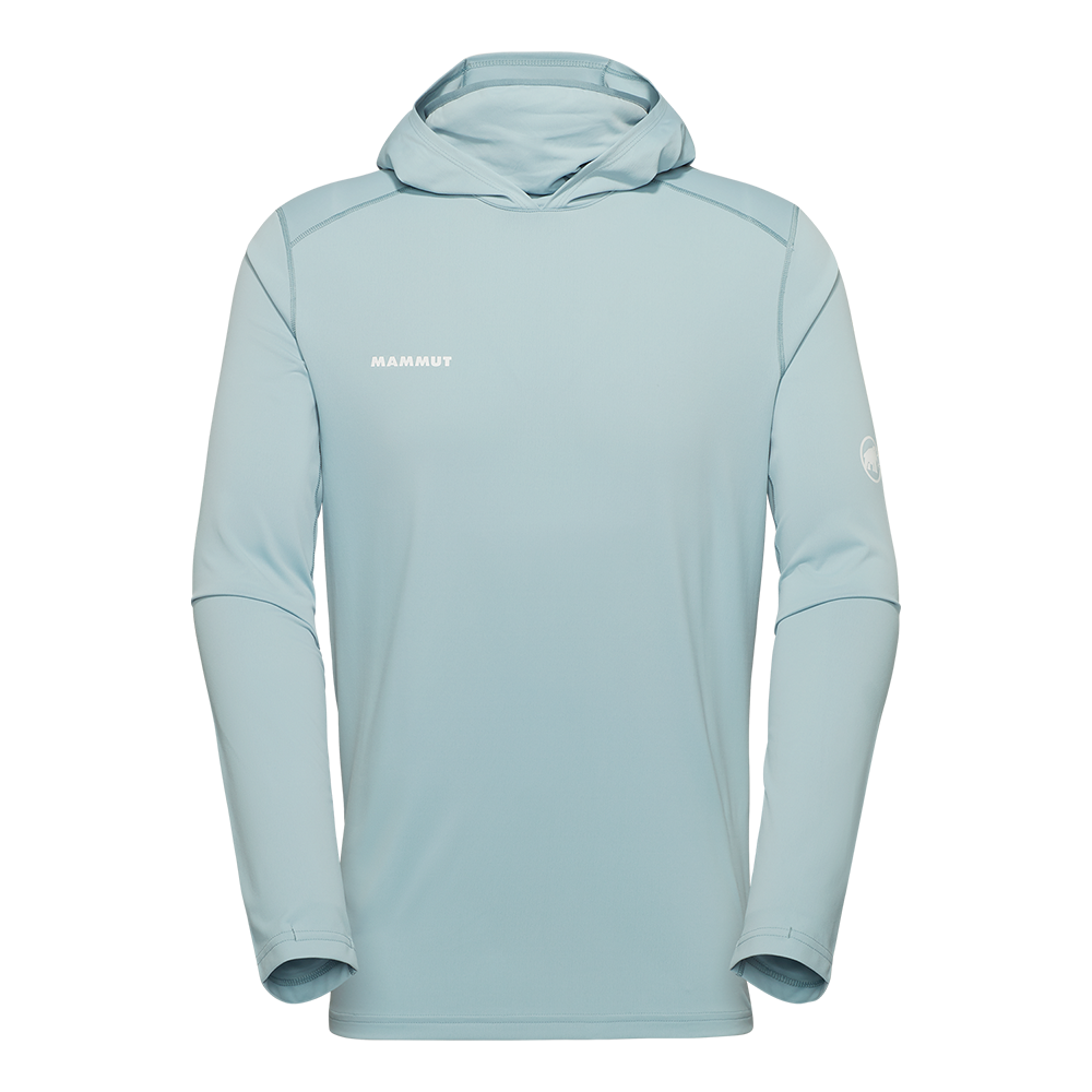 마무트 셀룬 퍼스트 레이어 후디 맨 터쿠아즈(MAMMUT Selun FL Sun Hoody Men Turquoise) - 1