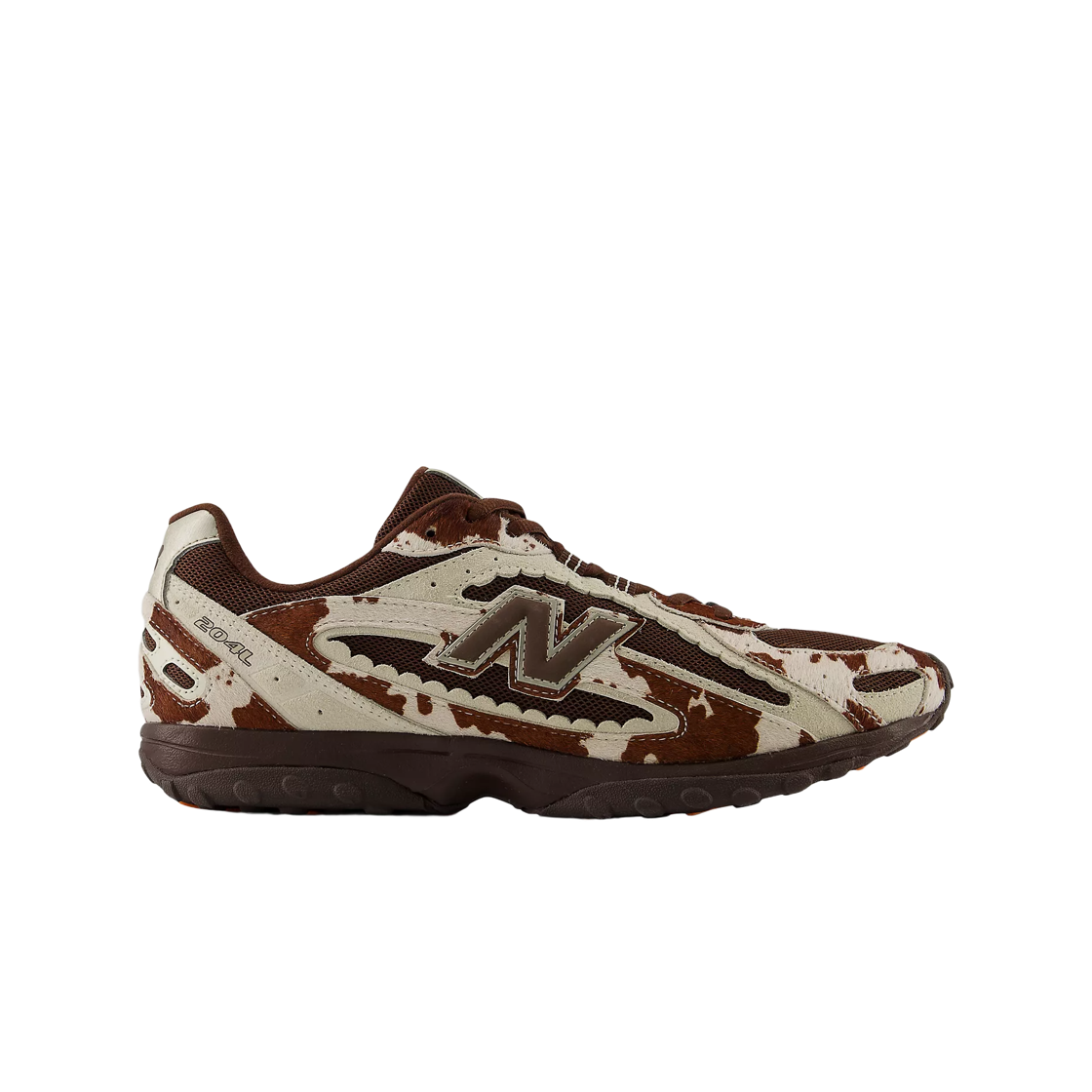 뉴발란스 x 아트모스 핑크 204L 카우걸 앙고라 펌퍼니클(New Balance x Atmos Pink 204L Cow Girl Angora Pumpernickel)