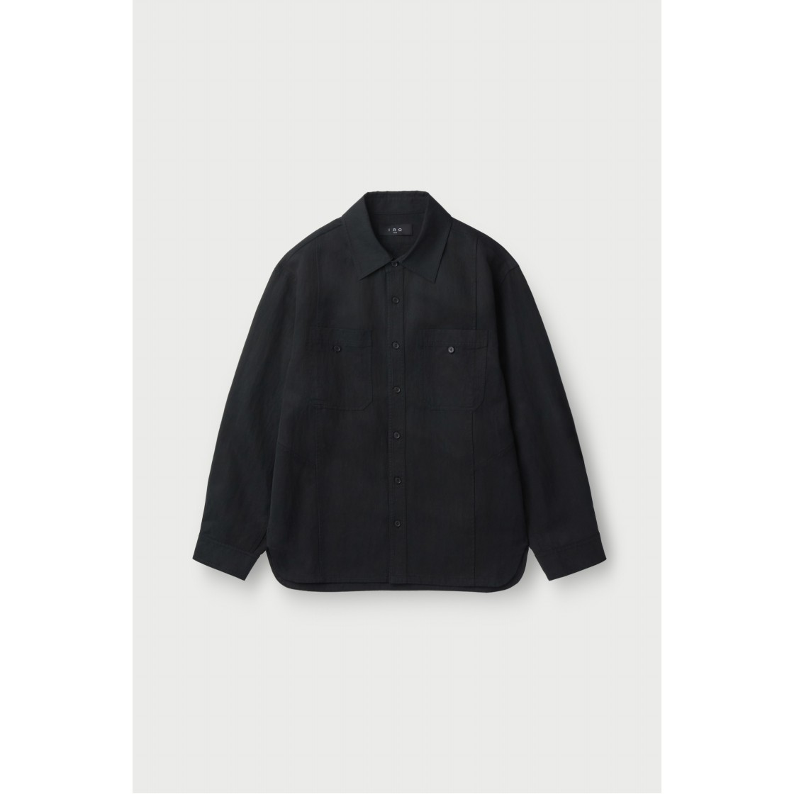 이로 텔리스 플루이드 유틸리티 셔츠 블랙(IRO Thelis Fluid Utility Shirt Black) - 2