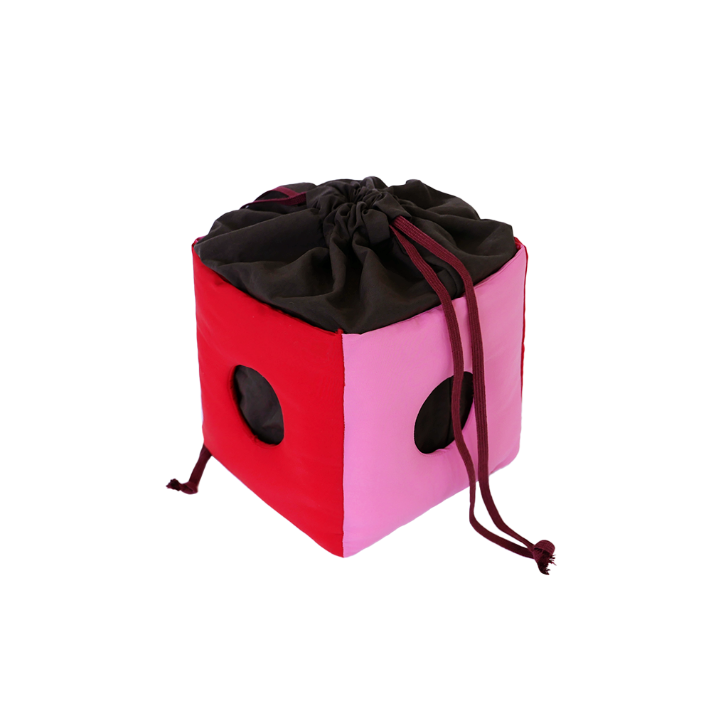 PB1RP Merge Punching basket 1x1 Red+Pink
