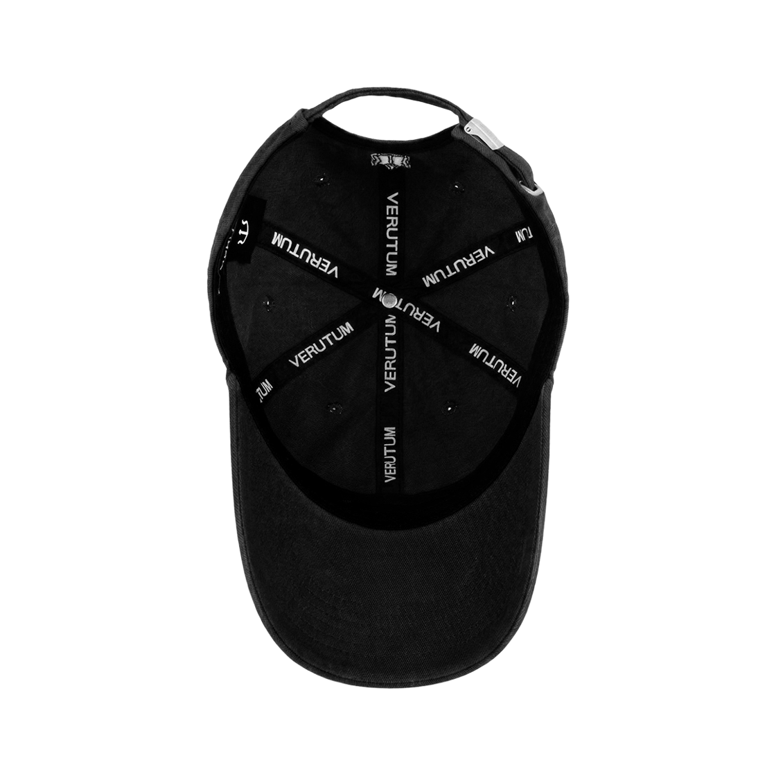 베루툼 사이드 로고 바이오 워싱 캡 블랙(VERUTUM BC249B Side Logo Bio Washing Cap Black) - 4