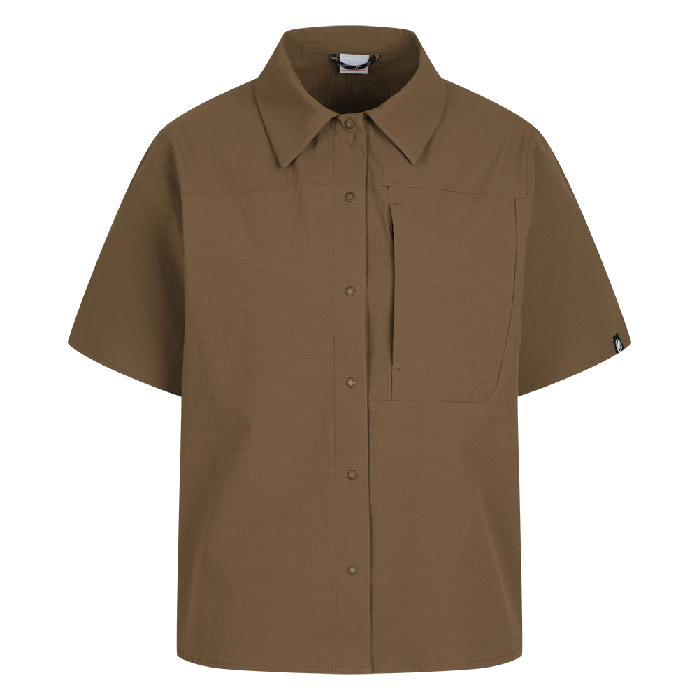 마무트 에어로 셔츠 우먼 브라운(MAMMUT Aero Shirt Women Brown) - 1