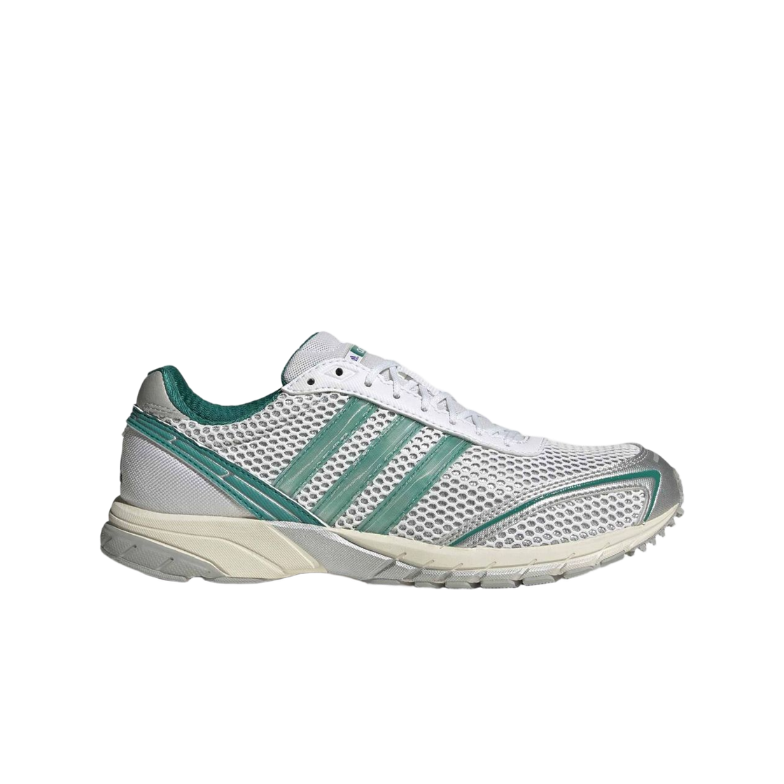 KJ1000 (W) Adidas Adizero Adios OG Silver Metallic Power Green