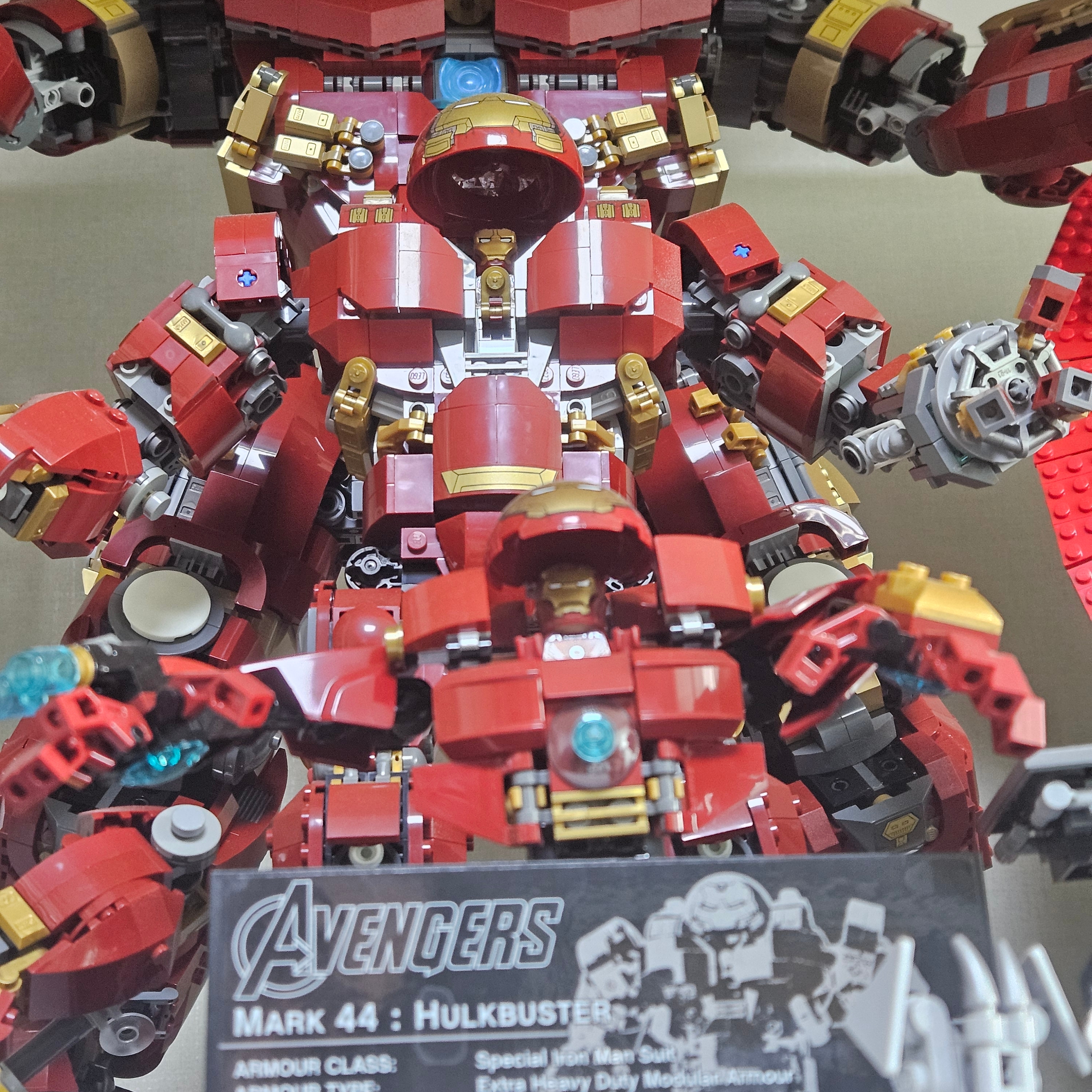 Lego Marvel Hulkbuster 착용 스타일 - 3