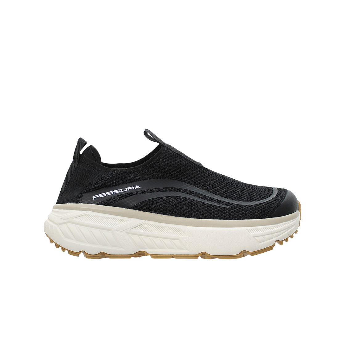 페슈라 TRAIL PLT 리커버리 트레일화 블랙(FESSURA TRAIL PLT Recovery Trail Shoes Black) - 1