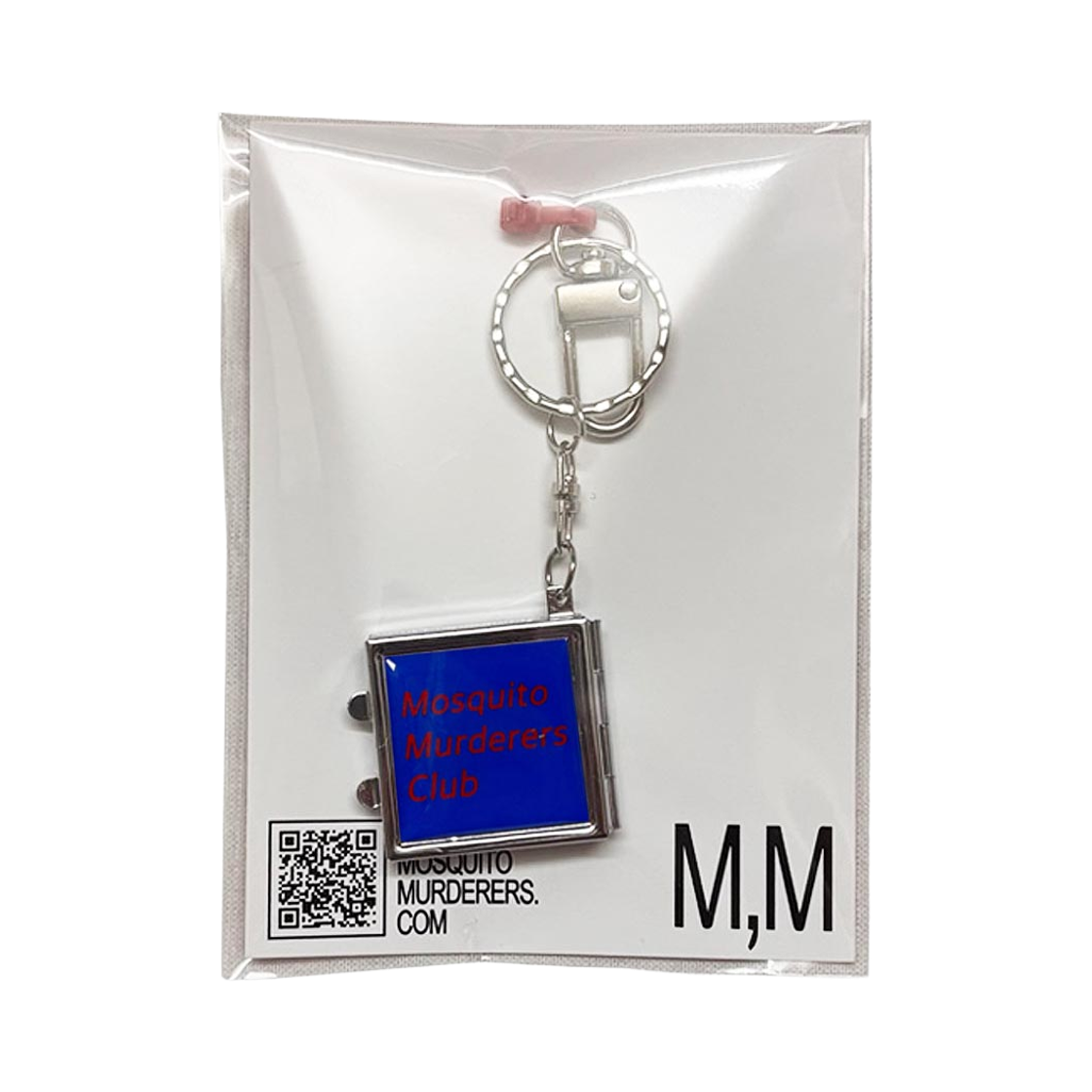 5111482 Mosquito Murderers Club Key Holder Blue