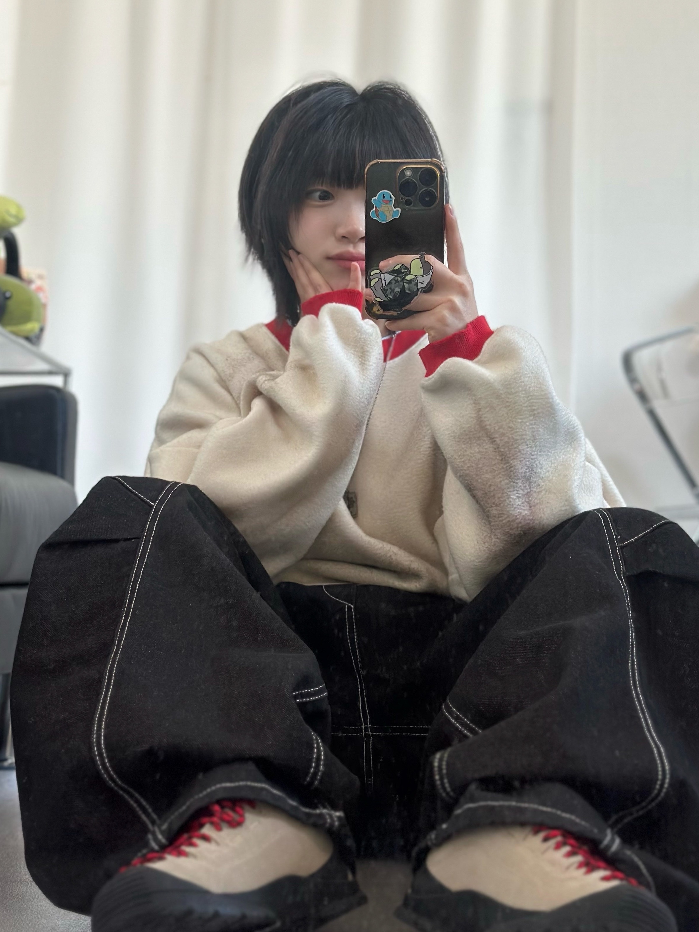 (W) Keen Jasper Suede Sneakers Silver Mink, Hello Sunrise Fish Oval Logo Relaxed Fit 6P Cap Black 착용 스타일 - 1