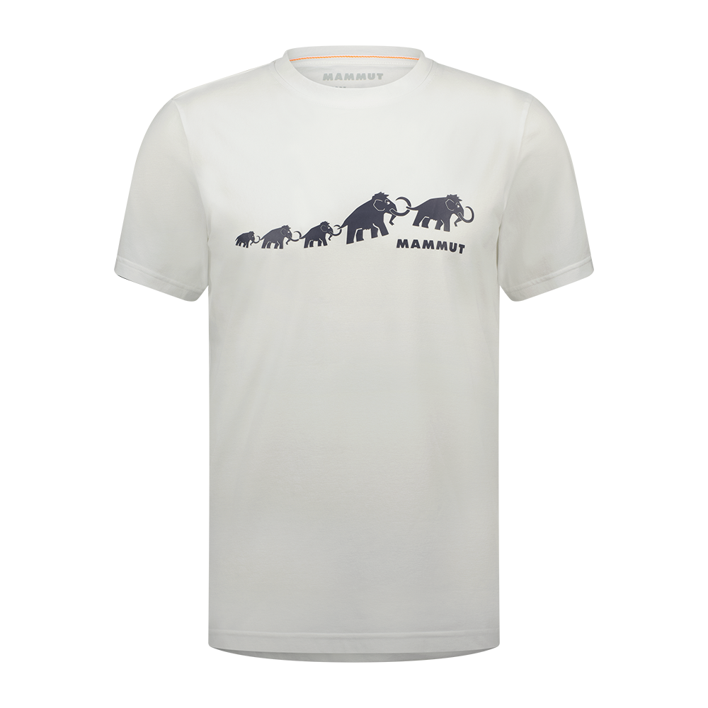 M11F5TR007 MAMMUT QD Logo Print T-Shirt AF Men White