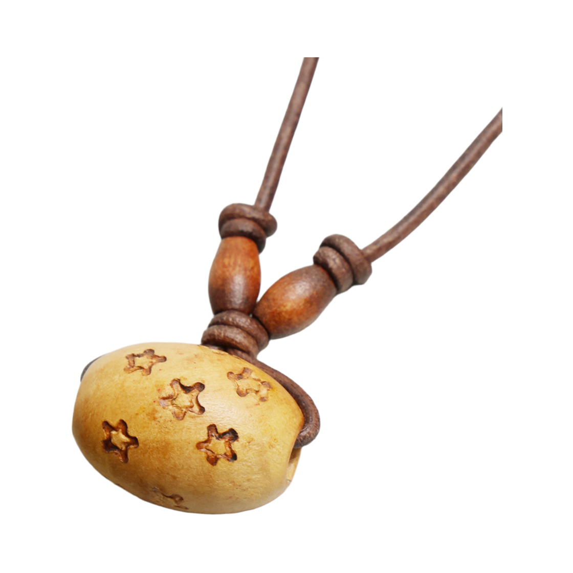 토우토우아카이브 스타 에그 목걸이 브라운(TOWTOW.ARCHIVE Star Egg Necklace Brown) - 3