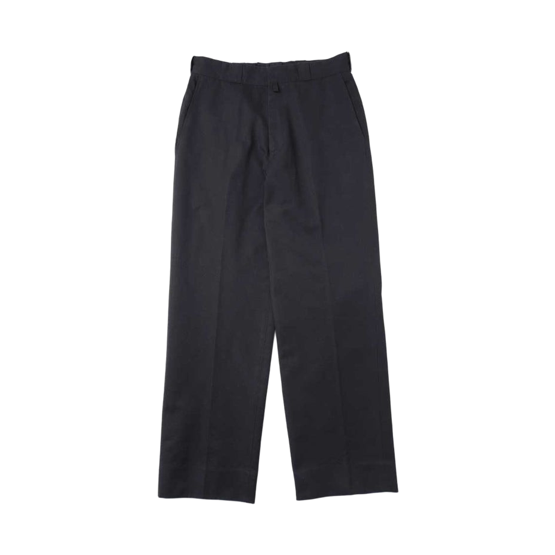 D01-03003 Comoli Postwork Twill Pants Black - 26SS