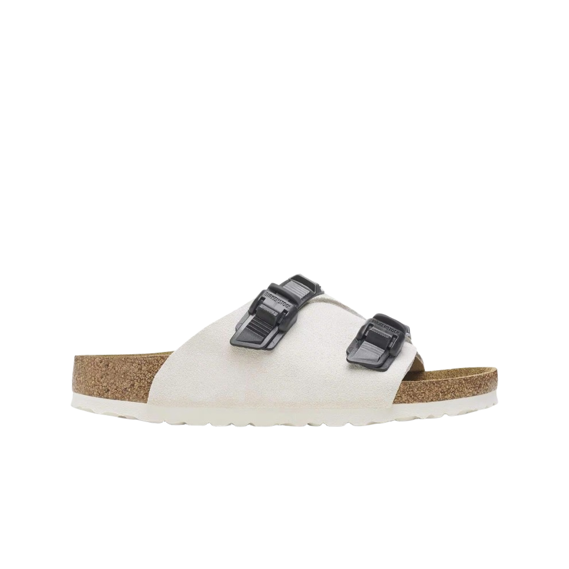 버켄스탁 취리히 테크 스웨이드 레더 앤틱 화이트 - 내로우(Birkenstock Zurich Tech Suede Leather Antique White - Narrow)
