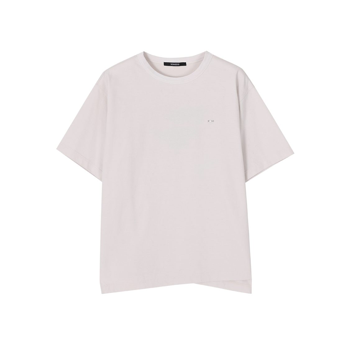 송지오 컬렉션 어시메트릭 폴립티크 티셔츠 아이보리(SONGZIO COLLECTION Asymmetric Polyptych T Shirt Ivory) - 2