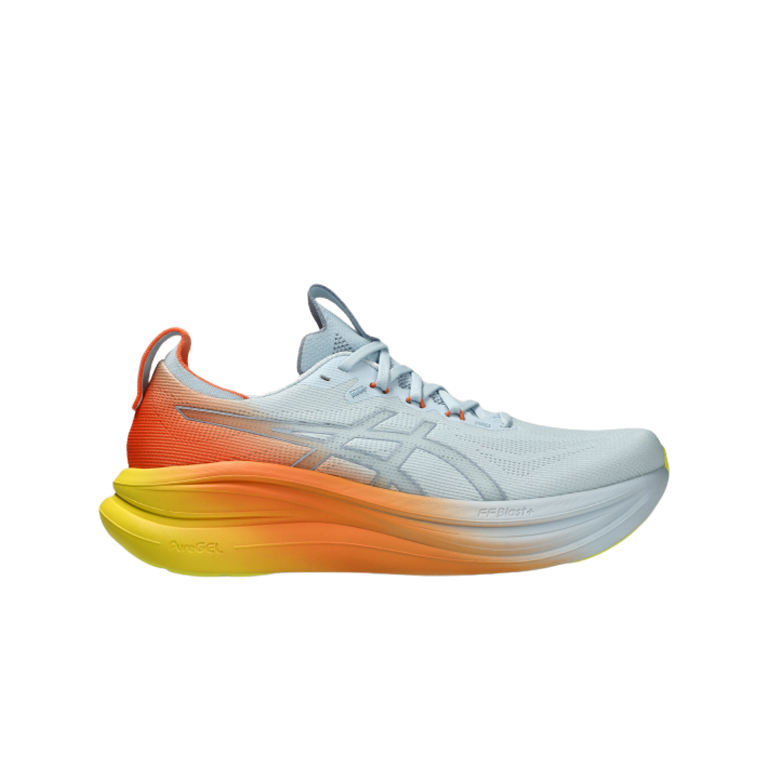 아식스 젤 님버스 28 써니시즐 스카이 레몬 스파크(Asics Gel-Nimbus 28 Sunny Sizzle Sky Lemon Spark)