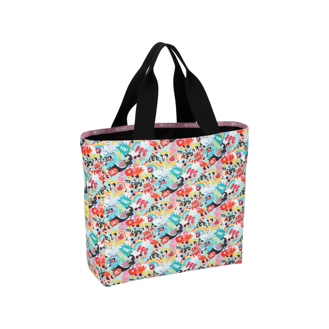 레스포색 파워퍼프걸 토트 라지 리버시블 토트백(Lesportsac PPG Girl Power Tote LG Reversible Tote) - 2