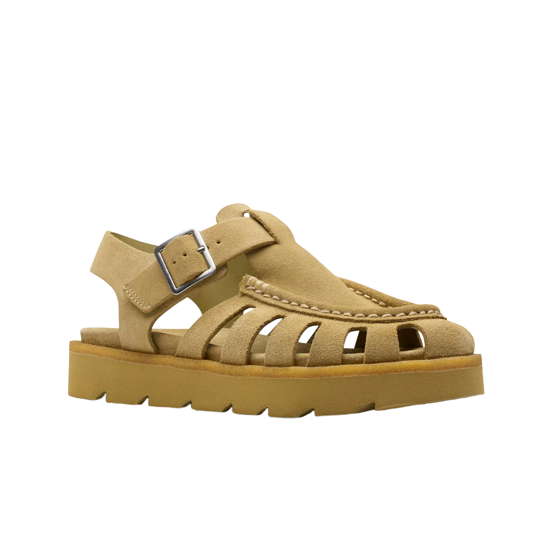 클락스 우먼 메어 버클 다크 메이플 스웨이드 - 26SS(Clarks Women Meare Buckle Drk Maple Sde - 26SS) - 4