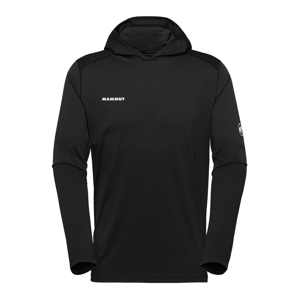 마무트 셀룬 퍼스트 레이어 후디 맨 블랙(MAMMUT Selun FL Sun Hoody Men Black)