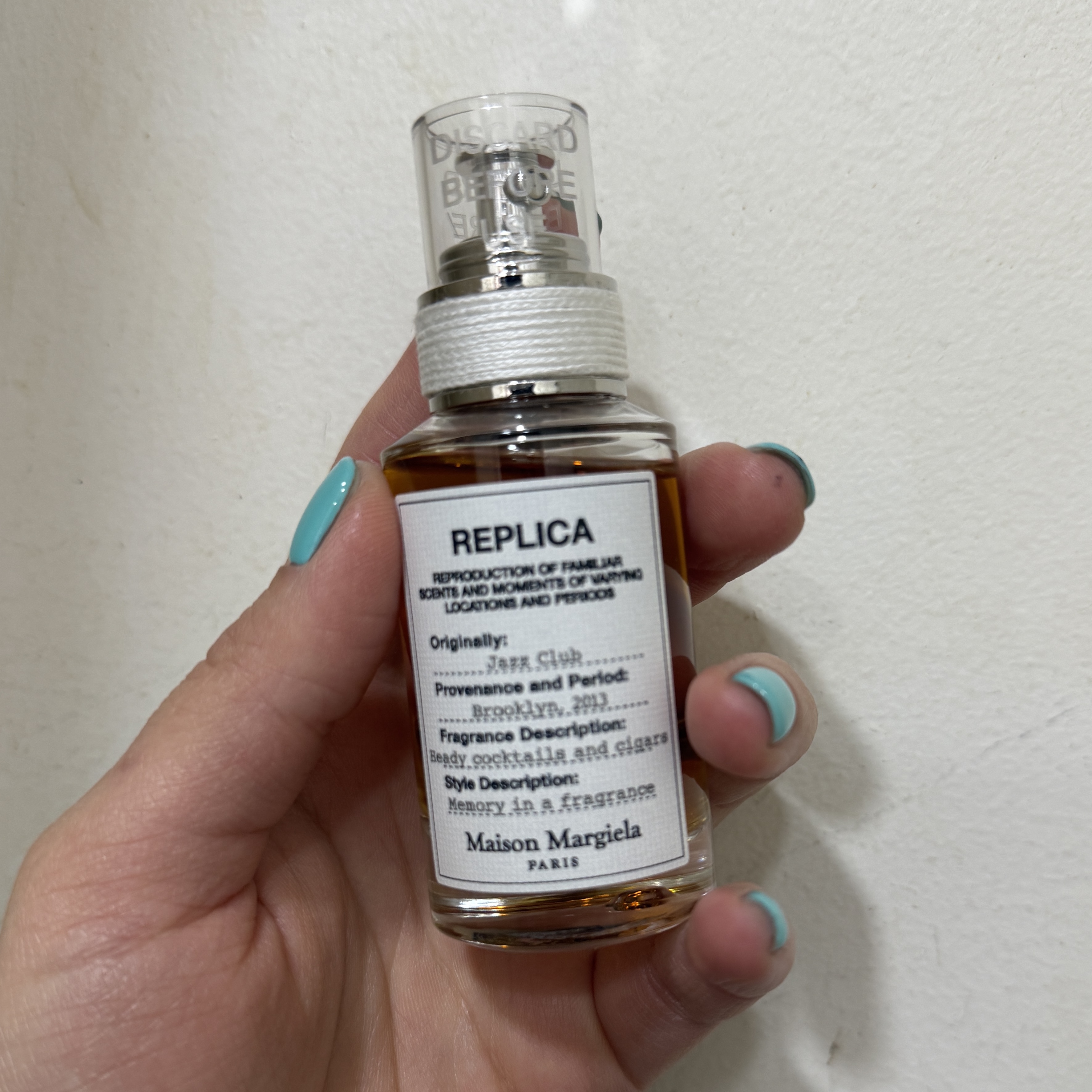Maison Margiela Replica Jazz Club Eau De Toilette 30ml 착용 스타일