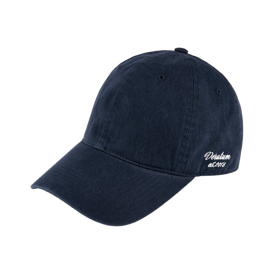 베루툼 사이드 로고 바이오 워싱 캡 네이비(VERUTUM BC249B Side Logo Bio Washing Cap Navy) - 1