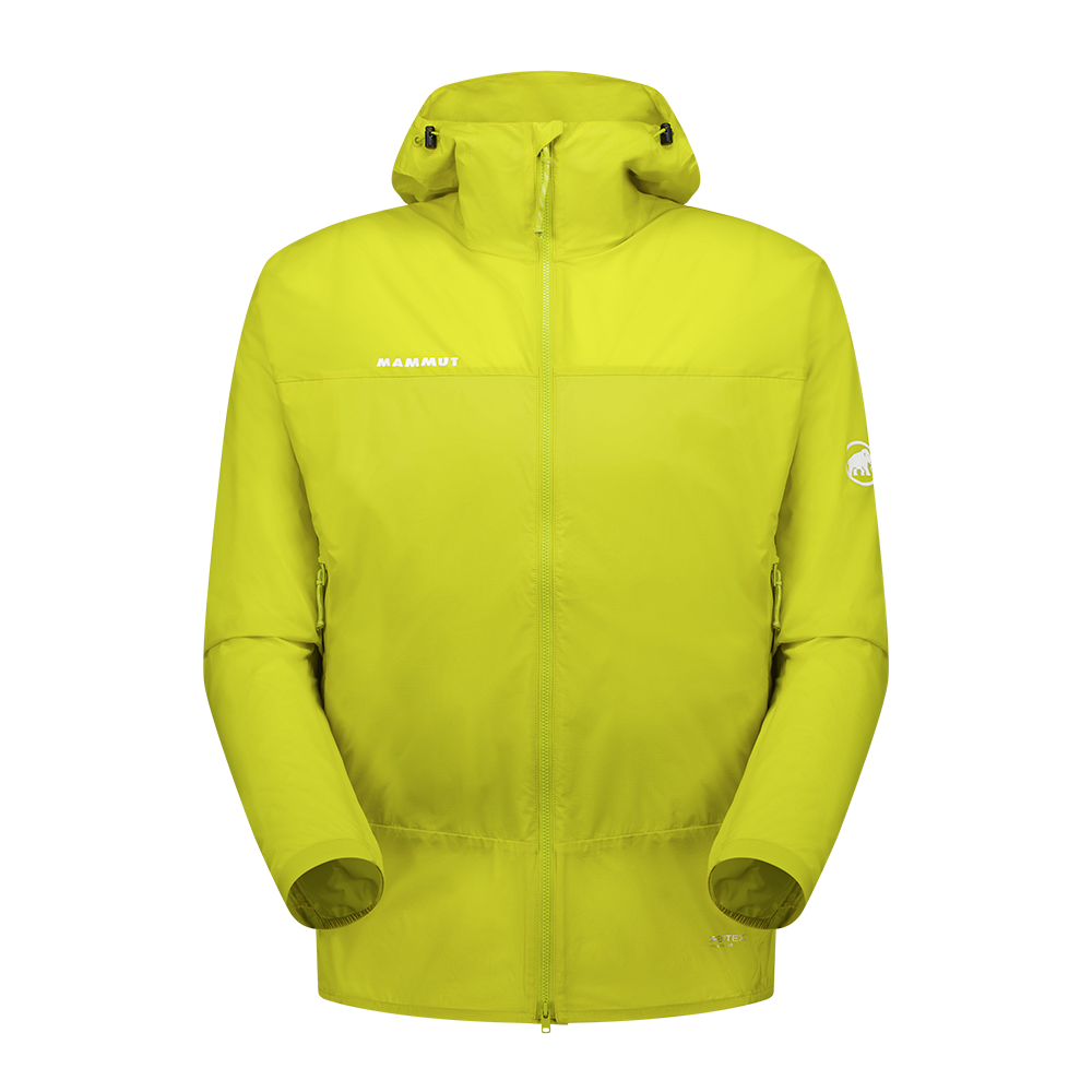 마무트 메론 울트라 라이트 윈드브레이커 후디드 자켓 AF 맨 옐로우(MAMMUT Meron UL WB Hooded Jacket AF Men Yellow)