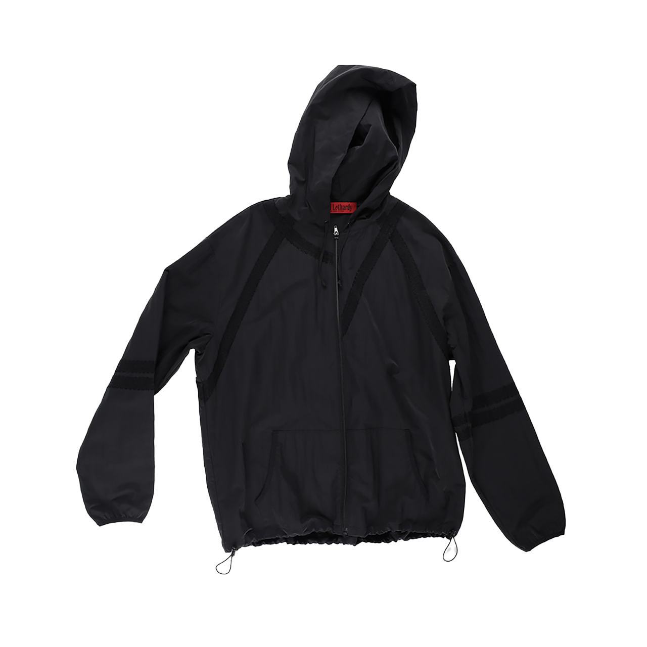 SL26SSJP01BK Still Lethardy Lace-Line Windbreaker Black