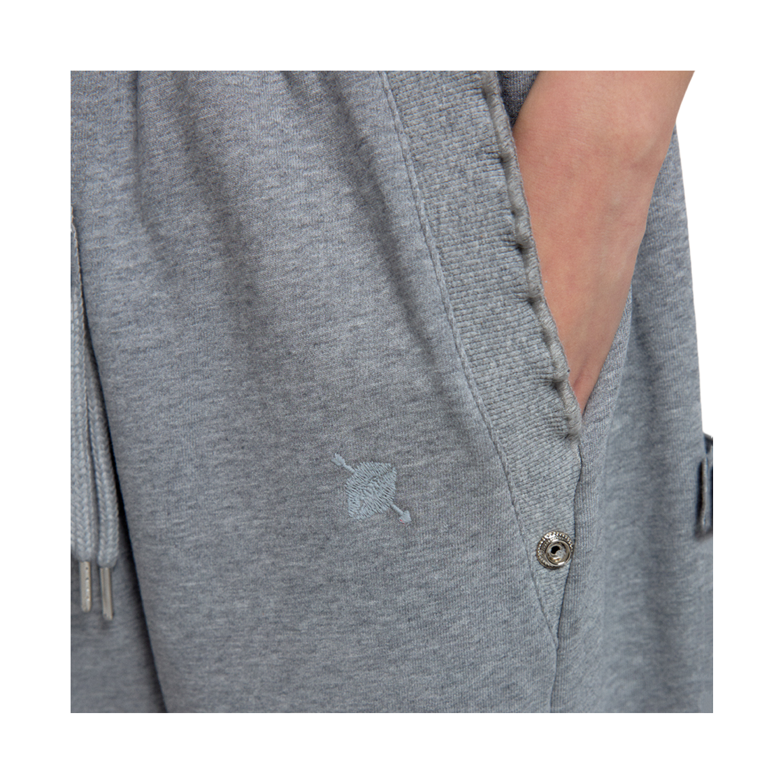 콜아웃뉴이어 코니 러플 팬츠 / 멜란지(CONY CONY Ruffle Pants / Melange) - 4