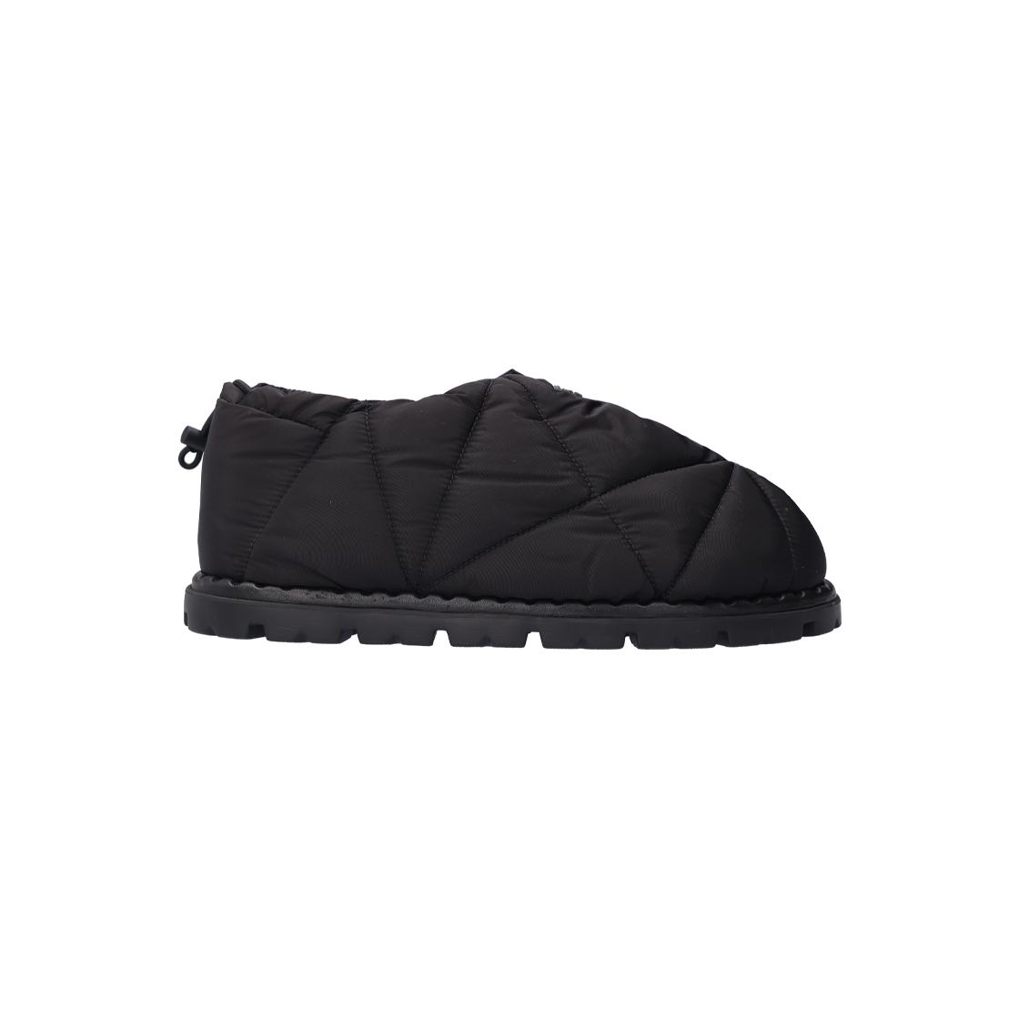 프라다 1S704M 패디드 나일론 슬립온 블랙 9(Prada Padded Nylon Slip-On Sneakers in Black, Size 9) - 1