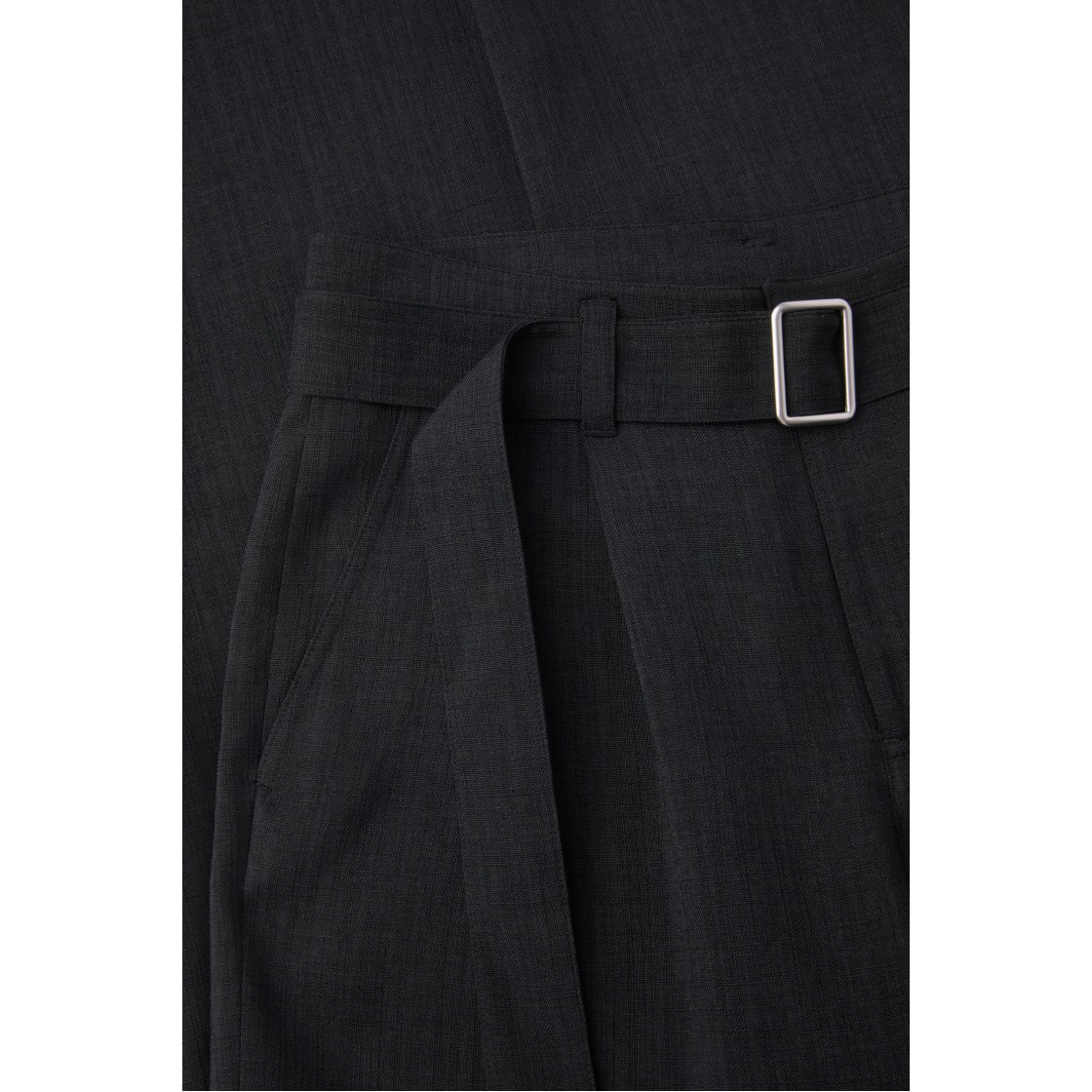이로 헤르만 셋업 벨티드 슬랙스 블랙(IRO Hermann Belted Set-Up Slacks Black) - 5