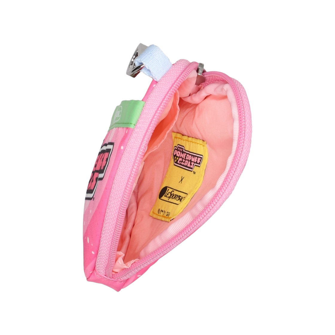 레스포색 파워퍼프걸 핑크 하트 리스틀릿(Lesportsac PPG Pink Heart Wristlet) - 6