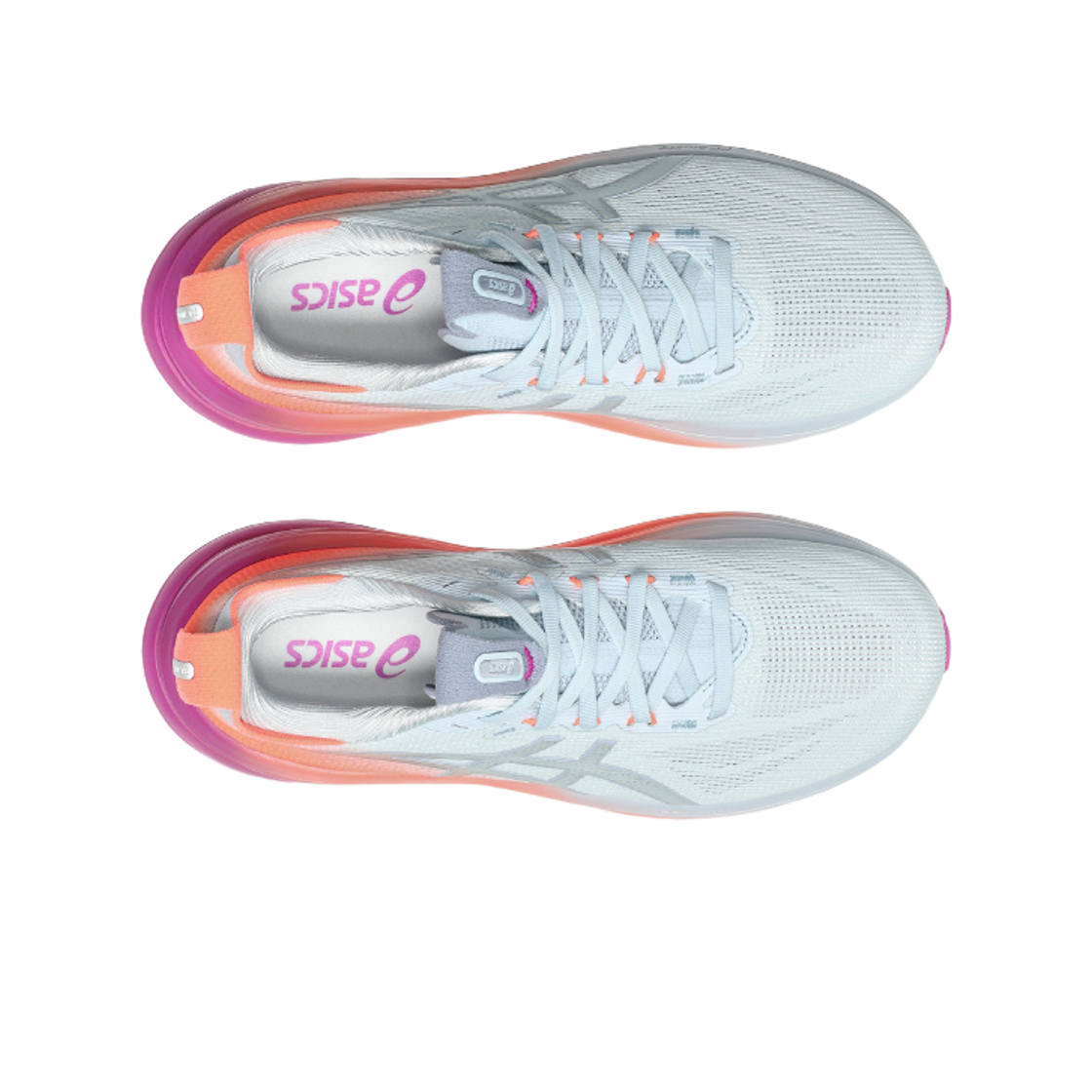 (W) 아식스 젤 님버스 28 써니시즐 스카이 디지털 사쿠라((W) Asics Gel-Nimbus 28 Sunny Sizzle Sky Digital Sakura) - 2