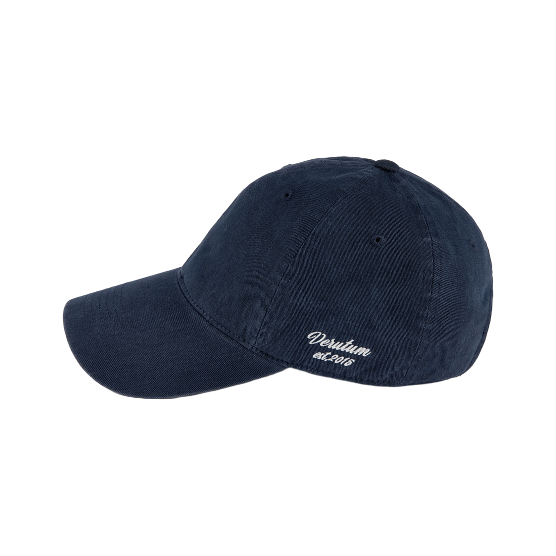베루툼 사이드 로고 바이오 워싱 캡 네이비(VERUTUM BC249B Side Logo Bio Washing Cap Navy) - 3