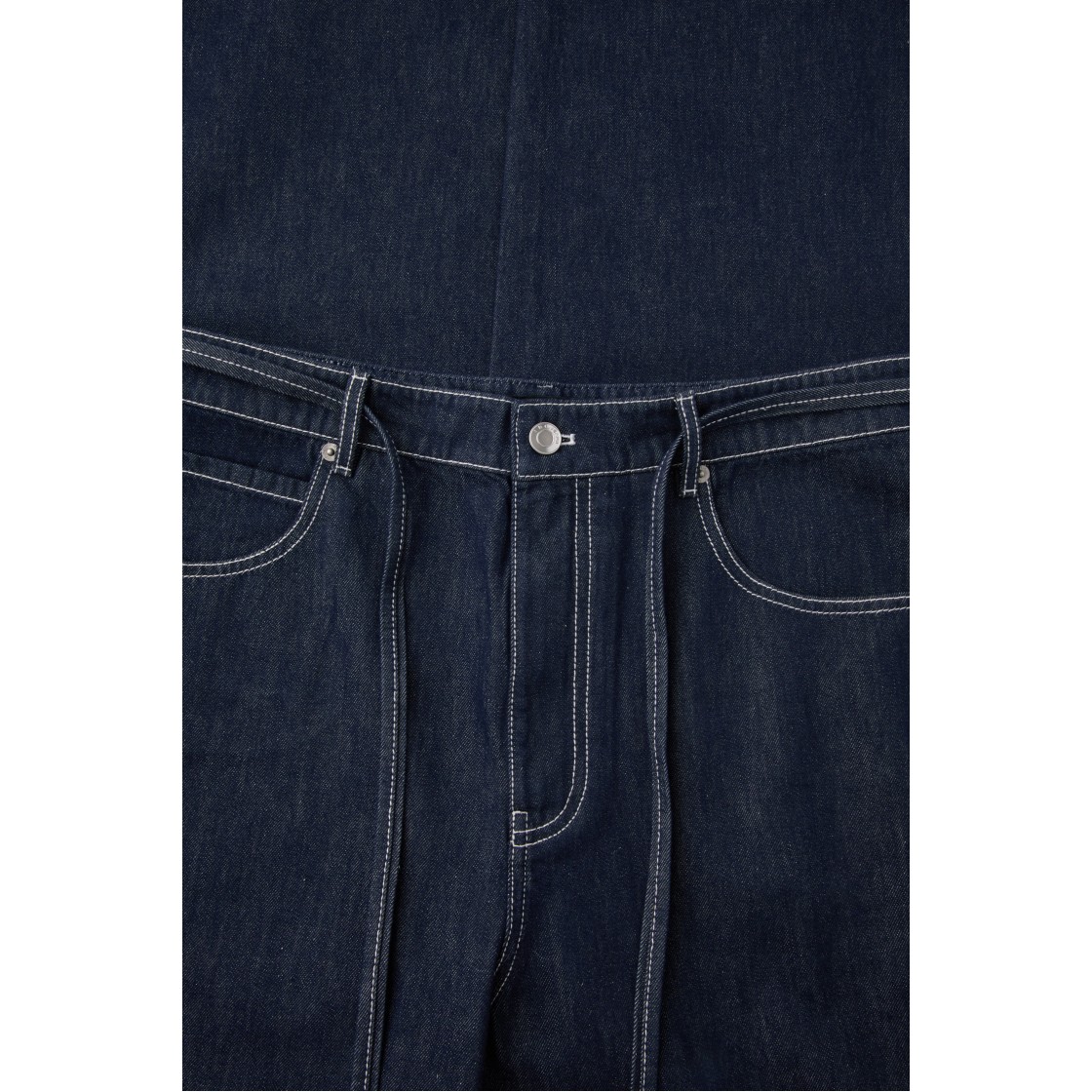 이로 주노 스트링 데님 팬츠 블루(IRO Junoh String Denim Pants Blue) - 4
