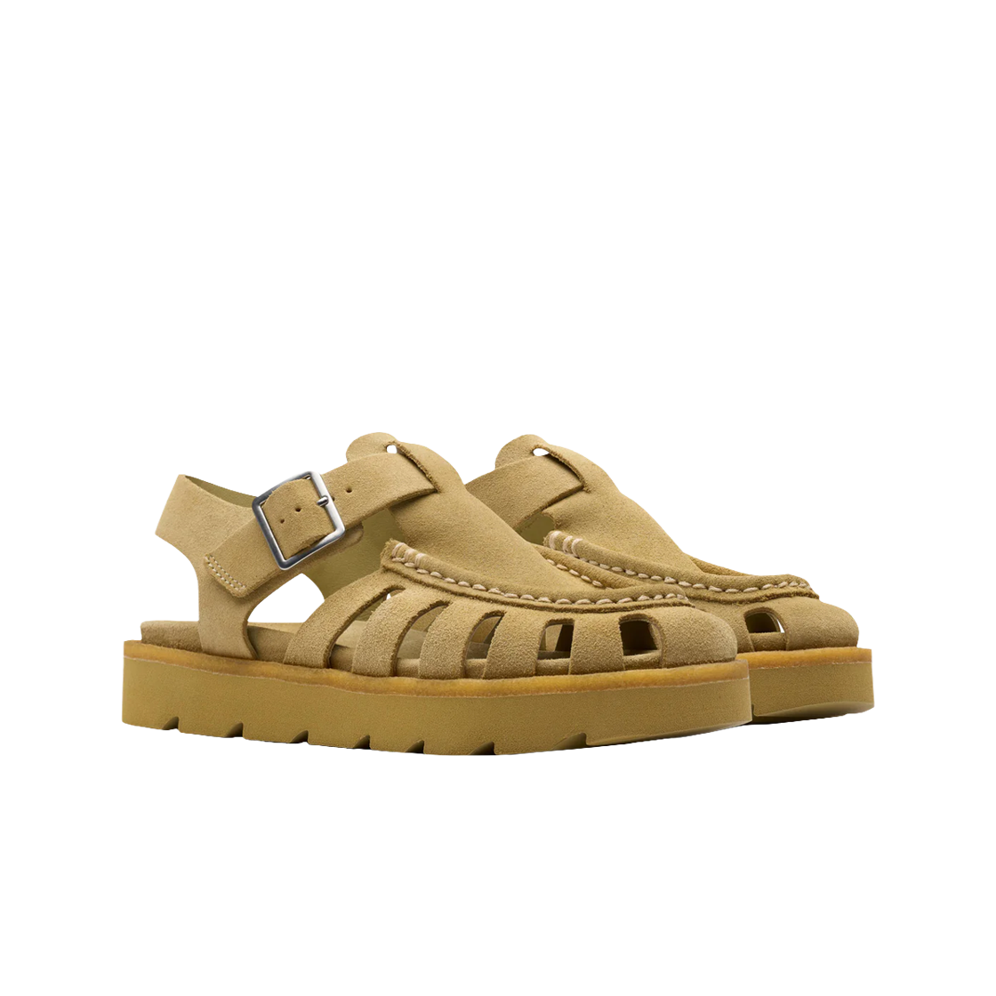 클락스 우먼 메어 버클 다크 메이플 스웨이드 - 26SS(Clarks Women Meare Buckle Drk Maple Sde - 26SS) - 5