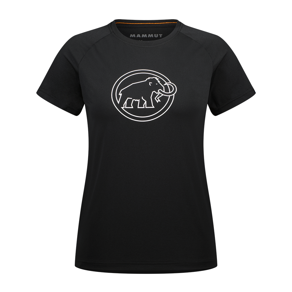 마무트 QD 로고 프린트 티셔츠 AF 우먼 블랙(MAMMUT QD Logo Print T-Shirt AF Women Black)