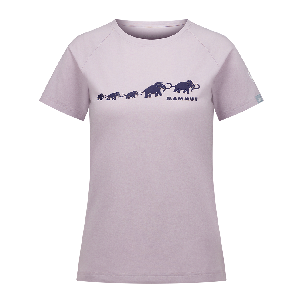 M21F5TR004 MAMMUT QD Logo Print T-Shirt AF Women Pink