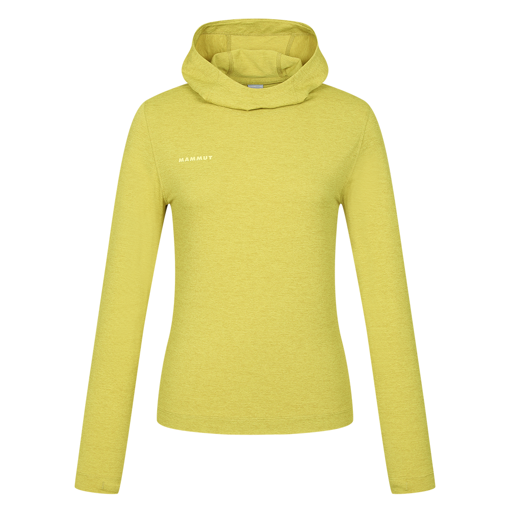 마무트 벤트코어 퍼스트레이어 후디 우먼 옐로우(MAMMUT Ventcore FL Hoody Women Yellow)